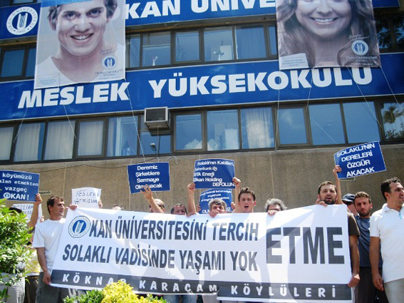 Okan Üniversitesi Önünde Yaşam Dersi