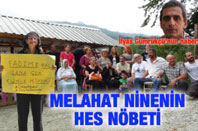 Melahat Nine'nin HES Nöbeti